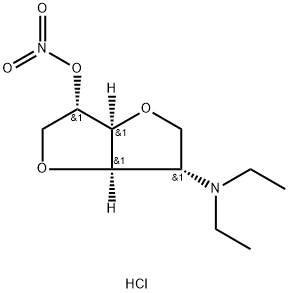 1,4:3,6-Dianhydro-2-deoxy-2-(diethylamino)-L-iditol 5-nitrate monohydr ochloride