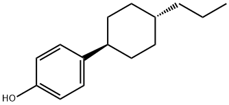 4-(trans-4-Propylcyclohexyl)phenol Structural