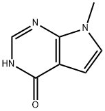 4H-Pyrrolo[2,3-d]pyrimidin-4-one, 1,7-dihydro-7-methyl- (9CI)