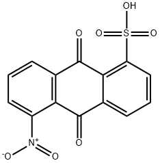 1-NITROANTHRAQUINONE-5-SULFONIC ACID SODIUM SALT Structural