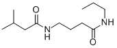 Butanamide, 3-methyl-N-(4-oxo-4-(propylamino)butyl)-