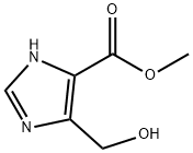 5-(HYDROXYMETHYL)-1H-IMIDAZOLE-4-CARBOXYLIC ACID METHYL ESTER Structural