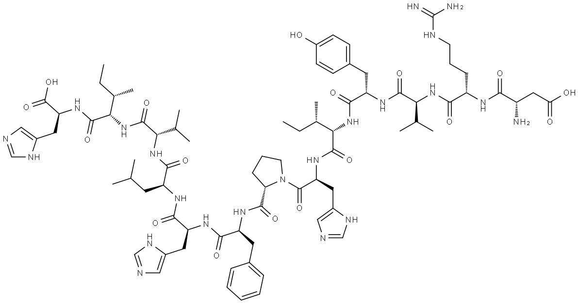 ANGIOTENSINOGEN FRAGEMT 1,13 HUMAN,angiotensinogen fragment 1-13 human,ANGIOTENSINOGEN, HUMAN,ANGIOTENSINOGEN, HUMAN PLASMA,ANGIOTENSINOGEN (1-13) (HUMAN)