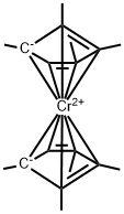 BIS(TETRAMETHYLCYCLOPENTADIENYL)CHROMIUM Structural