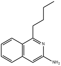 1-BUTYL-ISOQUINOLIN-3-YLAMINE Structural