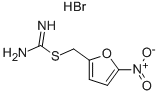 (5-NITRO-2-FURYL)METHYL AMINOMETHANIMIDOTHIOATE HYDROBROMIDE Structural