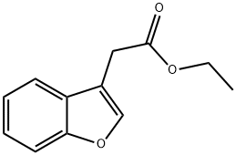 ETHYL 1-BENZOFURAN-3-YLACETATE Structural