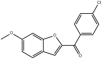 (4-CHLORO-PHENYL)-(6-METHOXY-BENZOFURAN-2-YL)-METHANONE