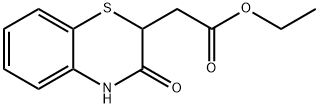 ETHYL 2-(3-OXO-3,4-DIHYDRO-2H-1,4-BENZOTHIAZIN-2-YL) ACETATE Structural