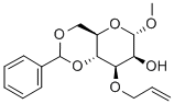 Methyl 3-O-Allyl-4,6-O-benzylidene-a-D-mannopyranoside Structural