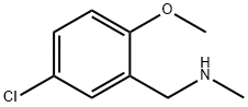 N-(5-CHLORO-2-METHOXYBENZYL)-N-METHYLAMINE Structural