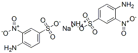 2-Nitroaniline-4-sulfonic acid ammmonium sodium salt  Structural
