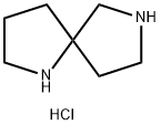 1,7-DIAZA-SPIRO[4.4]NONANE 2HCL Structural