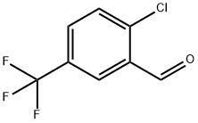 2-Chloro-5-trifluoromethylbenzaldehyde Structural