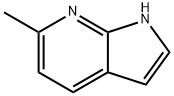 6-METHYL-1H-PYRROLO[2,3-B]PYRIDINE Structural