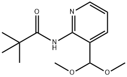 N-(3-DIMETHOXYMETHYL-PYRIDIN-2-YL)-2,2-DIMETHYL-PROPIONAMIDE Structural