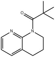 1-(3,4-DIHYDRO-2H-[1,8]NAPHTHYRIDIN-1-YL)-2,2-DIMETHYL-PROPAN-1-ONE Structural