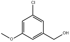 (3-CHLORO-5-METHOXYPHENYL)METHANOL Structural