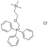 2-(TRIMETHYLSILYL)ETHOXYMETHYLTRIPHENYLPHOSPHONIUM CHLORIDE Structural