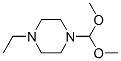 Piperazine, 1-(dimethoxymethyl)-4-ethyl- (9CI) Structural