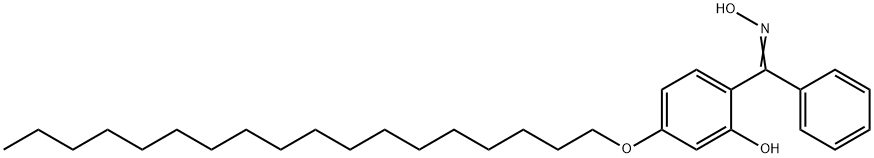 (2-HYDROXY-4-(OCTADECYLOXY)PHENYL)(PHENYL)METHANONE OXIME