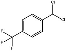 4-(TRIFLUOROMETHYL)BENZAL CHLORIDE Structural