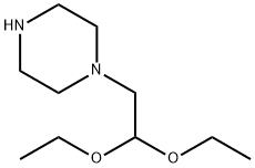 PIPERAZINO-ACETALDEHYDE-DIETHYLACETAL Structural