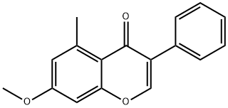 5-Methyl-7-methoxyisoflavone Structural