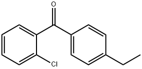 2-CHLORO-4'-ETHYLBENZOPHENONE Structural