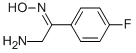 2-AMINO-1-(4-FLUORO-PHENYL)-ETHANONE OXIME Structural