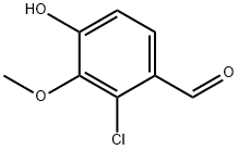 2-chloro-4-hydroxy-3-methoxy-benzaldehyde