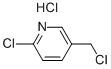 2-CHLORO-5-(CHLOROMETHYL)PYRIDINE HYDROCHLORIDE Structural