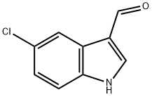 5-Chloroindole-3-carboxaldehyde Structural