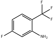 5-FLUORO-2-(TRIFLUOROMETHYL)ANILINE Structural