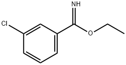 3-CHLORO-BENZIMIDIC ACID ETHYL ESTER Structural