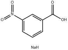 Sodium 3-nitrobenzoate Structural