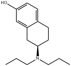 R(+)-7-HYDROXY-2-DIPROPYLAMINO TETRALIN& Structural