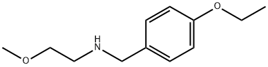 N-(4-ETHOXYBENZYL)-2-METHOXYETHANAMINE Structural