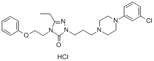 Nefazodone hydrochloride Structural