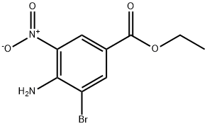 ethyl 4-amino-3-bromo-5-nitrobenzoate Structural