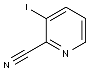 3-IODOPYRIDINE-2-CARBONITRILE Structural