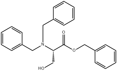 2-N,N-DIBENZYL SERINE BENZYL ESTER Structural