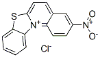 Benzothiazolo(3,2-a)quinolinium, 3-nitro-, chloride Structural