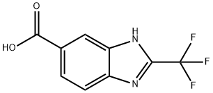 2-TRIFLUOROMETHYL-3H-BENZOIMIDAZOLE-5-CARBOXYLIC ACID Structural