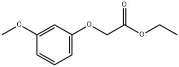 (3-METHOXYPHENOXY) ACETIC ACID ETHYL ESTER Structural