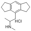 1,2,3,5,6,7-Hexahydro-N,alpha-dimethyl-s-indacene-4-ethanamine hydroch loride Structural