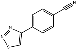 4-(1,2,3-THIADIAZOL-4-YL)BENZONITRILE