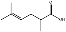 2,5-DIMETHYL-HEX-4-ENOIC ACID Structural