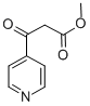 3-OXO-3-PYRIDIN-4-YL-PROPIONIC ACID METHYL ESTER Structural