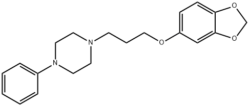 1-[3-(3,4-METHYLENEDIOXYPHENOXY)PROPYL]-4-PHENYL-PIPERAZINE MALEATE